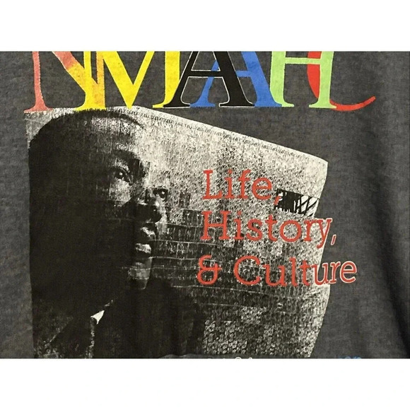 NMAAHC AFRICAN-AMERICAN HISTORY & CULTURE MUSEUM XL/SHIRT MARTIN LUTHER KING JR - Picture 8 of 9